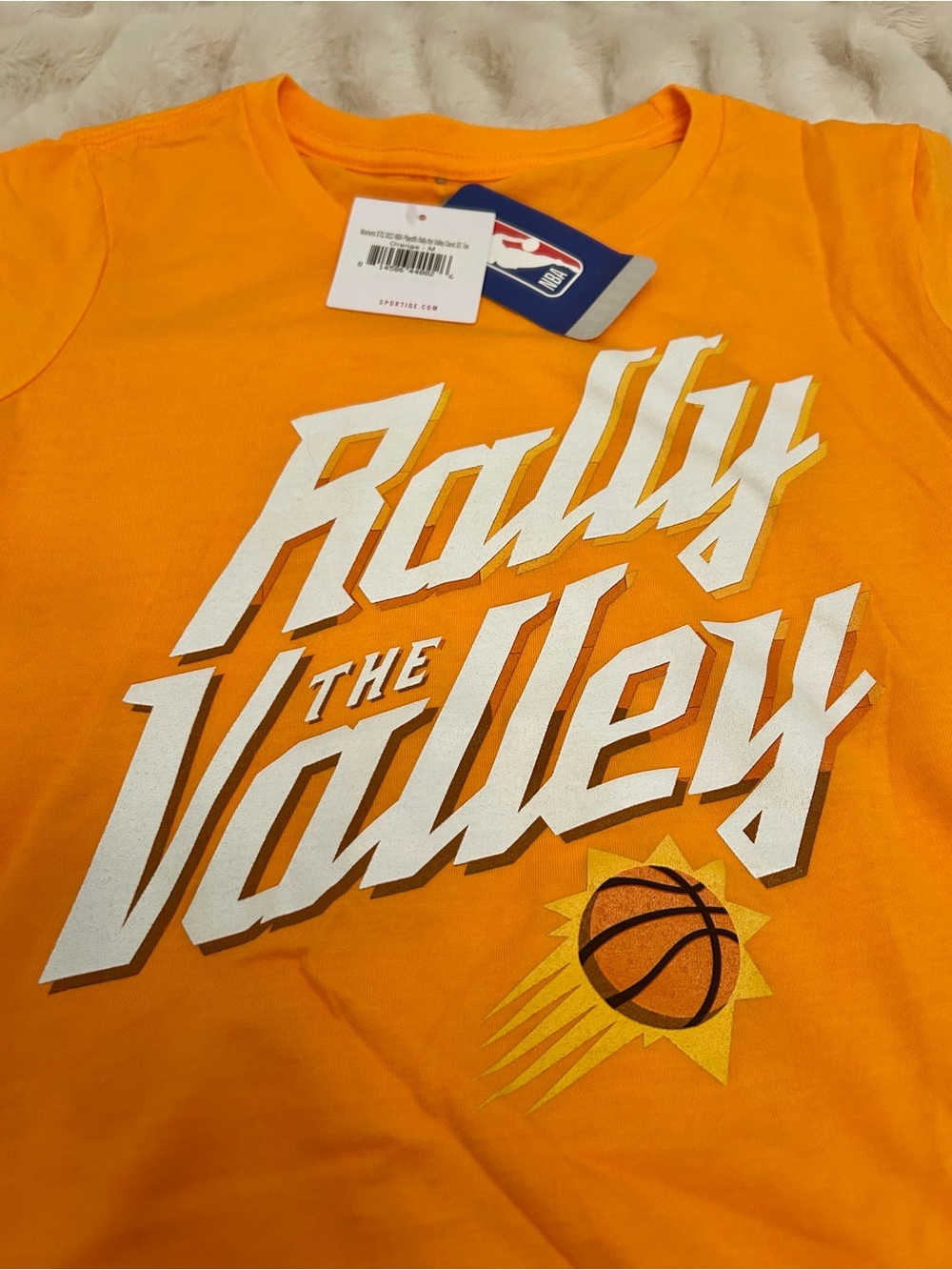 Phoenix Suns Rally The Valley Orange Graphic Tee